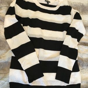 Mixed media sweater from Express (NWOT)